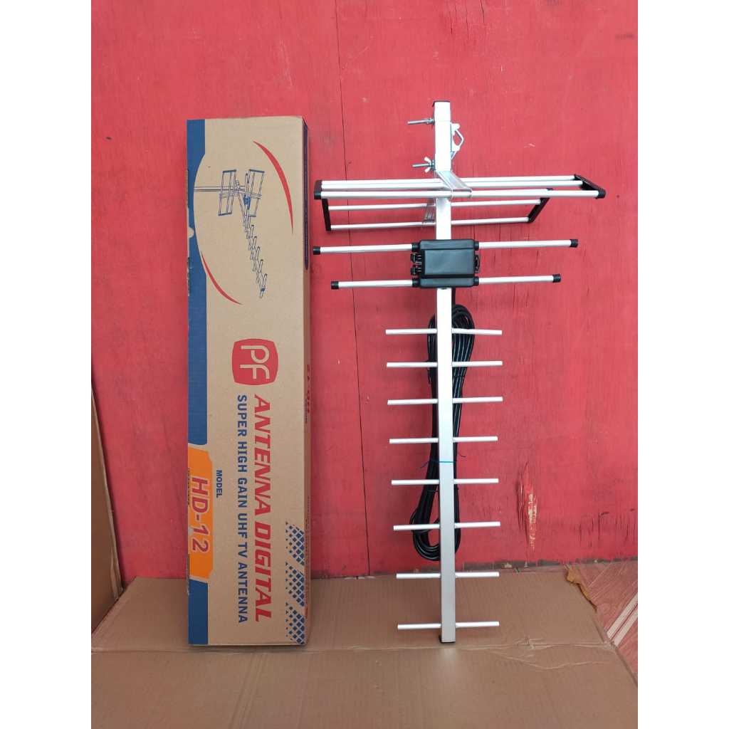 Jual Antena TV Digital / Antena UHF biasa PF HD U12 Yamakawa Sinyal