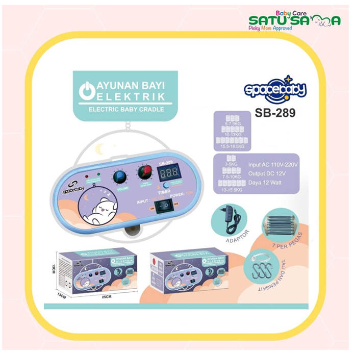 Jual SPACE BABY MESIN AYUNAN BAYI SB-289 | Shopee Indonesia
