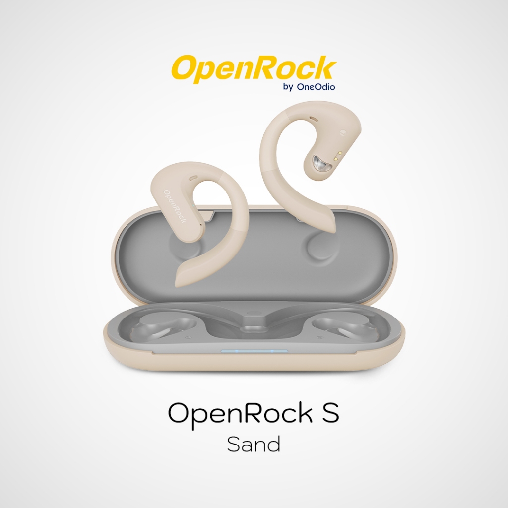 Jual Openrock S By Oneodio Open Ear Air Conduction Sport Earbuds Sand Shopee Indonesia