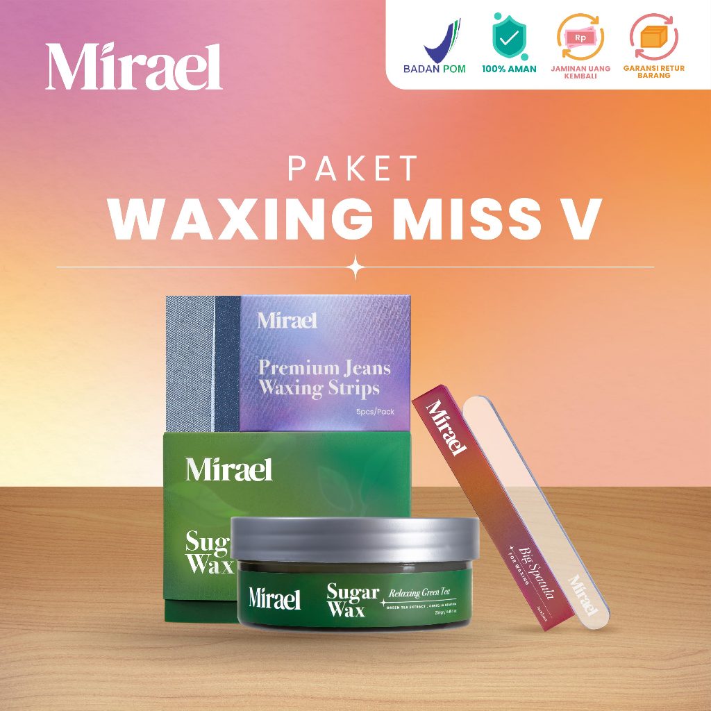 Jual MIRAEL Paket Professional Waxing Kit Sugar Waxing Kit Untuk Miss