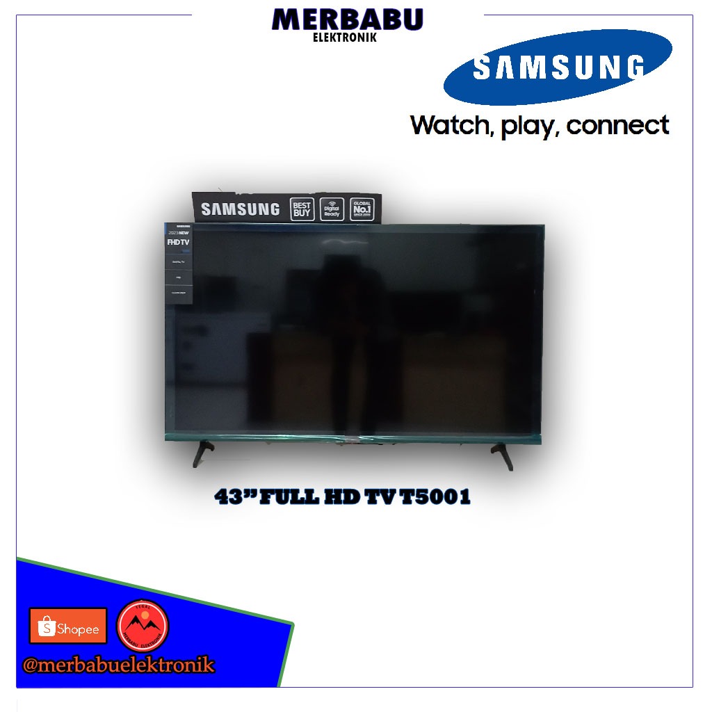 Jual SAMSUNG 2023 43" NEW FHD TV T5001 Shopee Indonesia