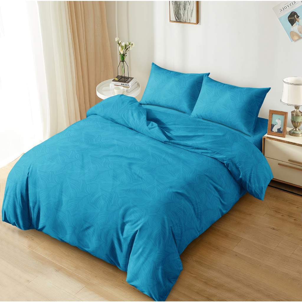 Jual Aloha Bed Cover Set King 180x200 Tinggi 20 Fitted Emboss
