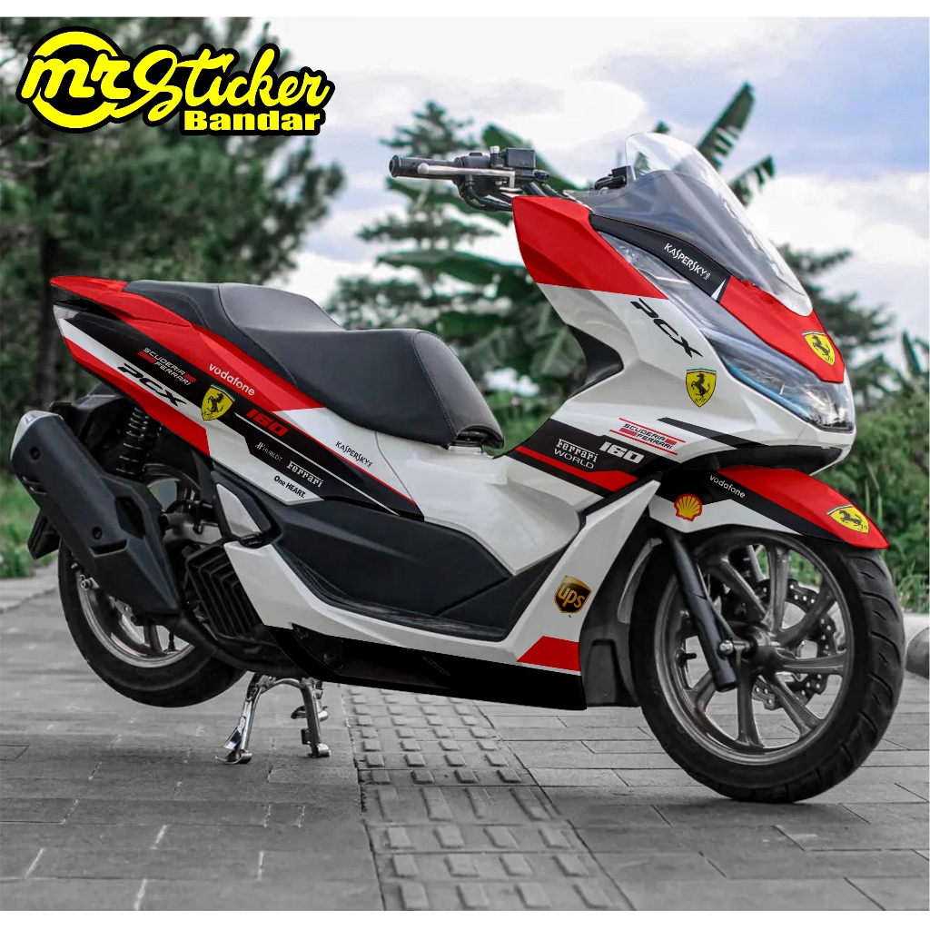 Jual Decal PCX Full Body Stiker PCX Full Body Full Blok Dekal PCX 150 ...