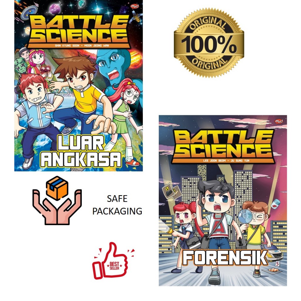 Jual Komik Science Sains Battle Science Edu Comic Shopee Indonesia