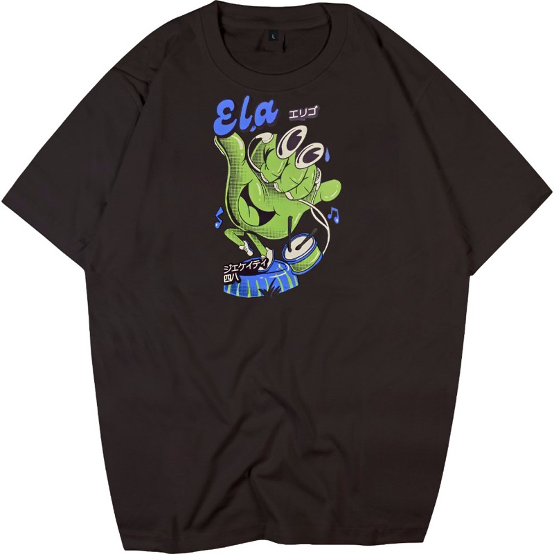 Jual Kaos Jkt48 Vol.4 Emoji Ella Series TShirt Oversize JKT48 Ella