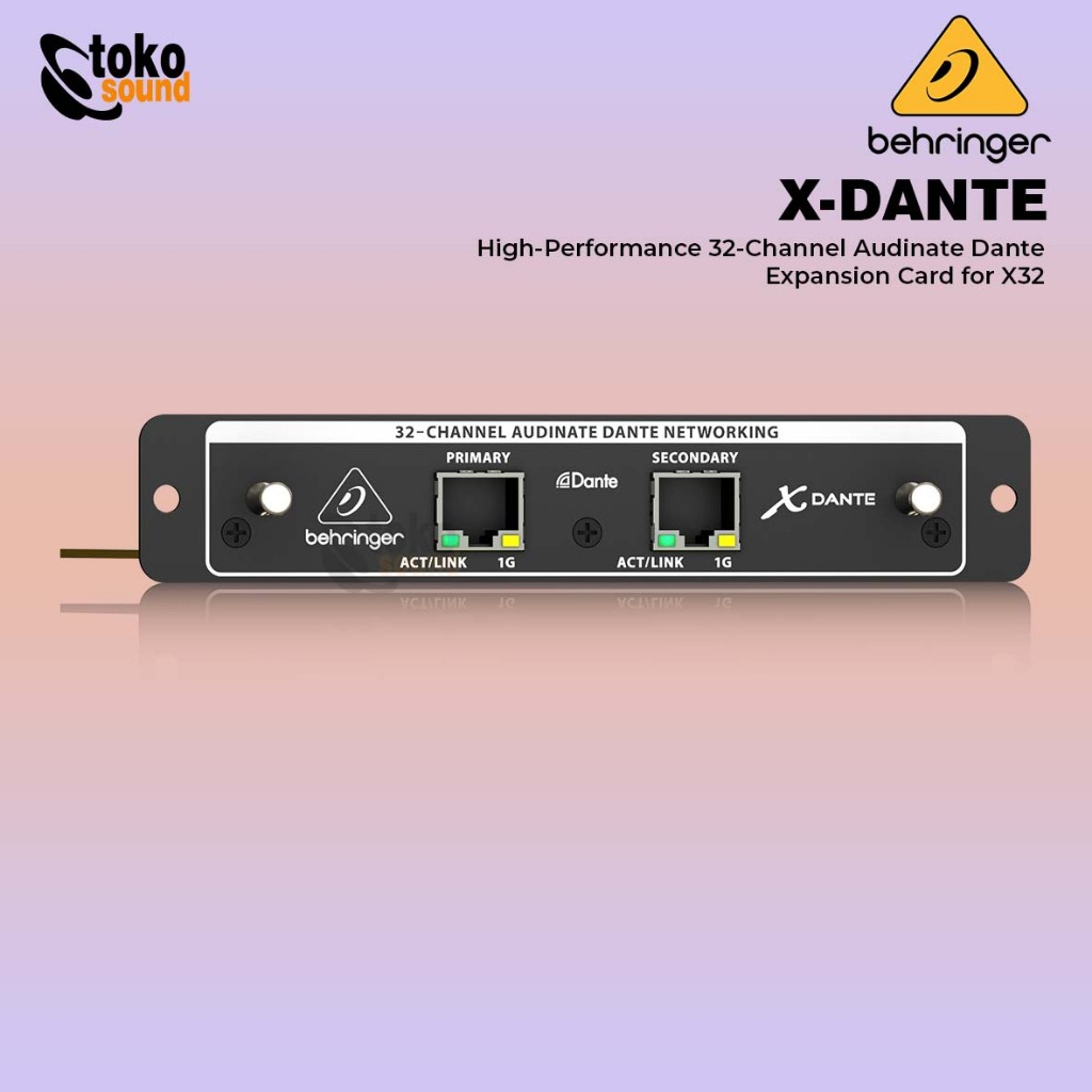 Jual Behringer XDANTE X DANTE Expansion Card Digital Mixer Shopee Indonesia