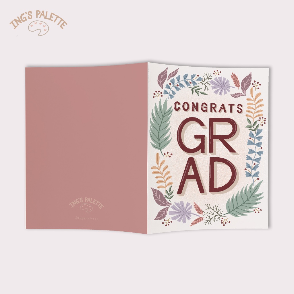 Jual Ing's Palette Congratulation Card - GC08 | Kartu Ucapan Graduation ...