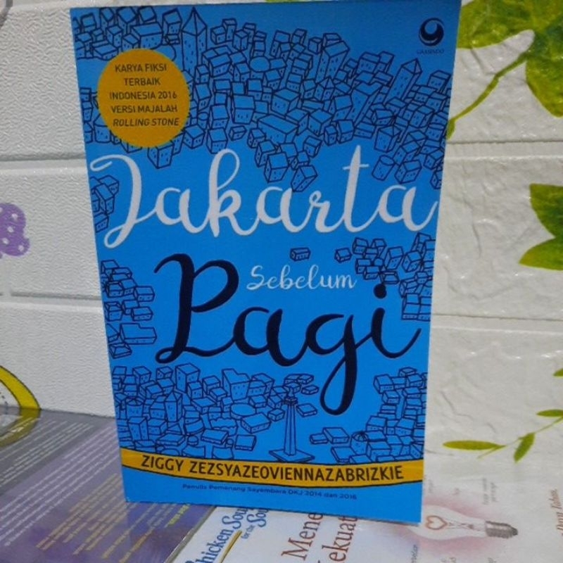 Jual Buku Novel Jakarta Sebelum Pagi Shopee Indonesia