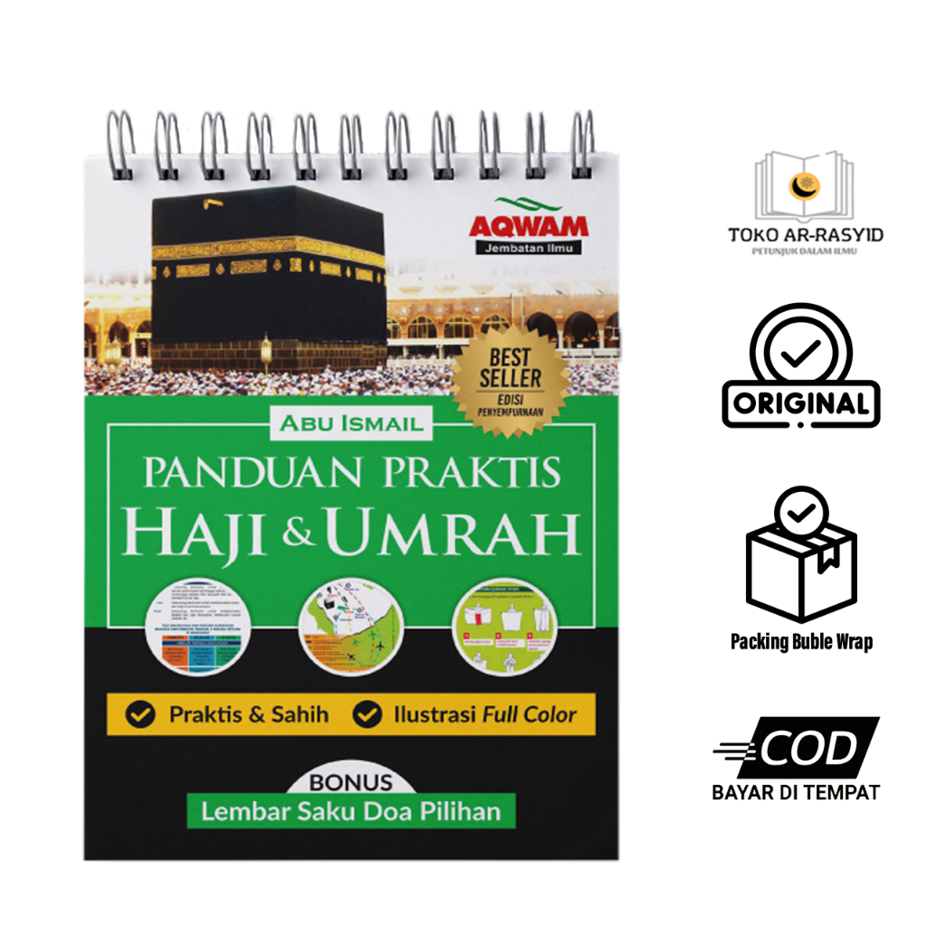 Jual Buku Panduan Praktis Haji Dan Umrah Sahih Plus Ilustrasi Dan Full ...