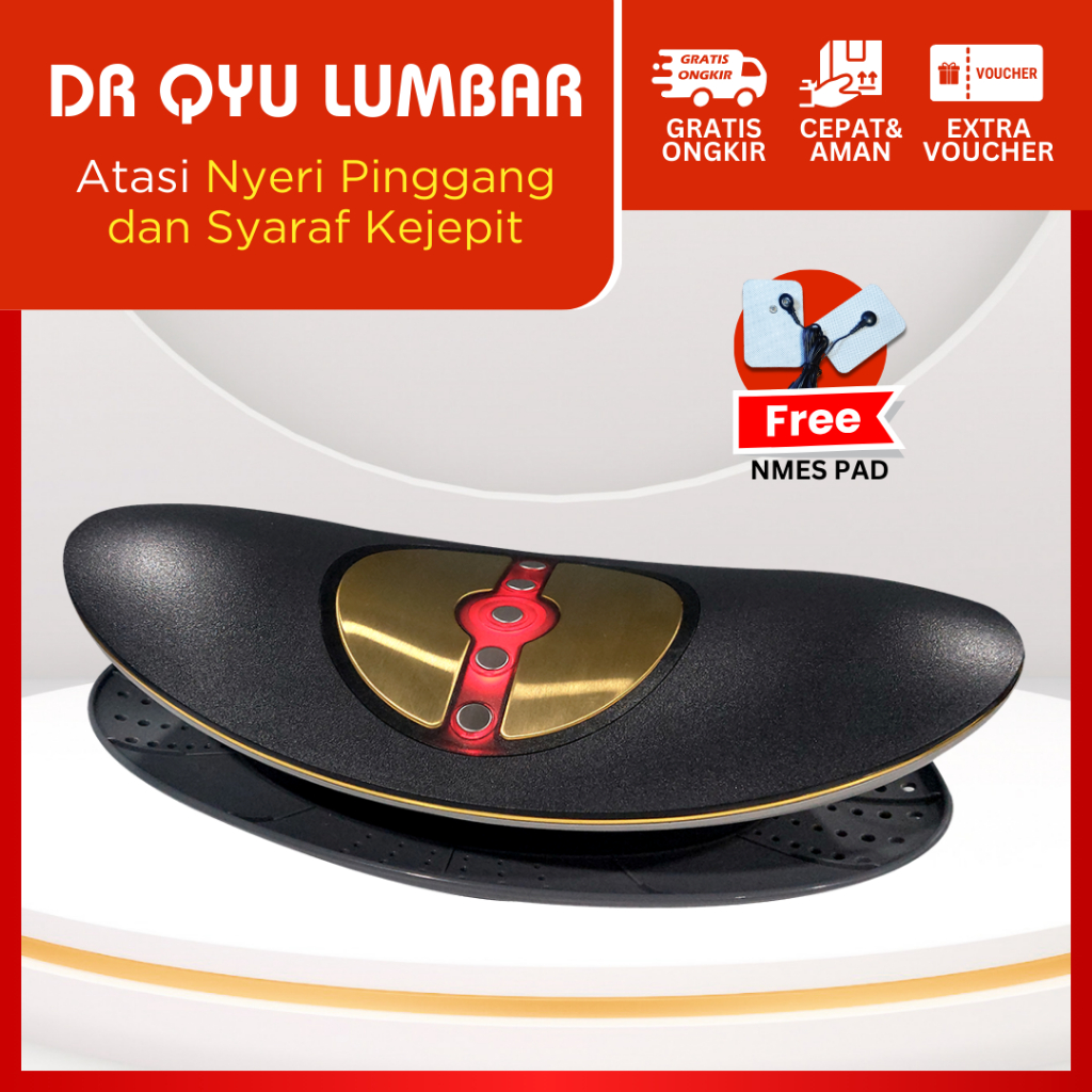 Jual Dr Qyu Lumbar Traction Device Premium Terapi Nyeri Pinggang Syaraf