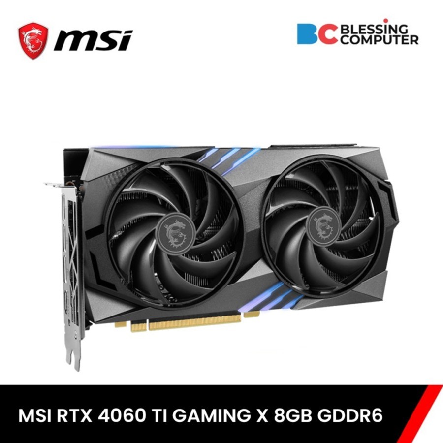 Jual MSI GeForce RTX 4060 Ti GAMING X 8GB GDDR6 / VGA MSI 4060ti ...