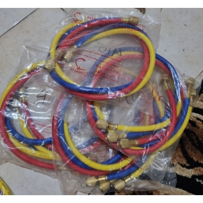 Jual SELANG MANIFOLD R22 / R134 / R32-410 VARIAN 1 METER DAN 1,5 METER ...