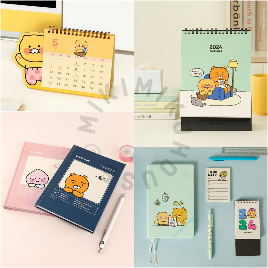 Jual 2024 KAKAO FRIENDS CALENDAR KALENDER NEW YEAR TAHUN BARU OFFICIAL