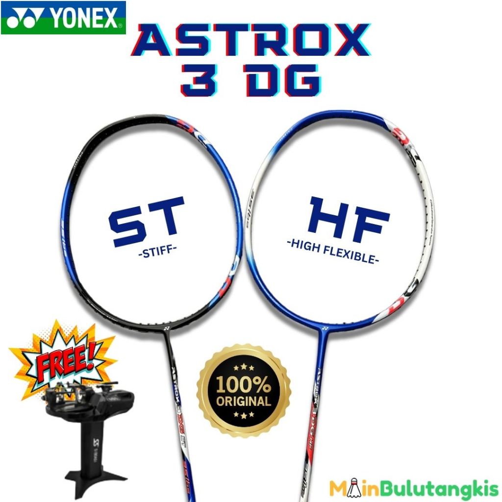 Jual Raket Badminton Yonex Astrox 3 DG ST / 3 DG HF ORIGINAL | Shopee ...