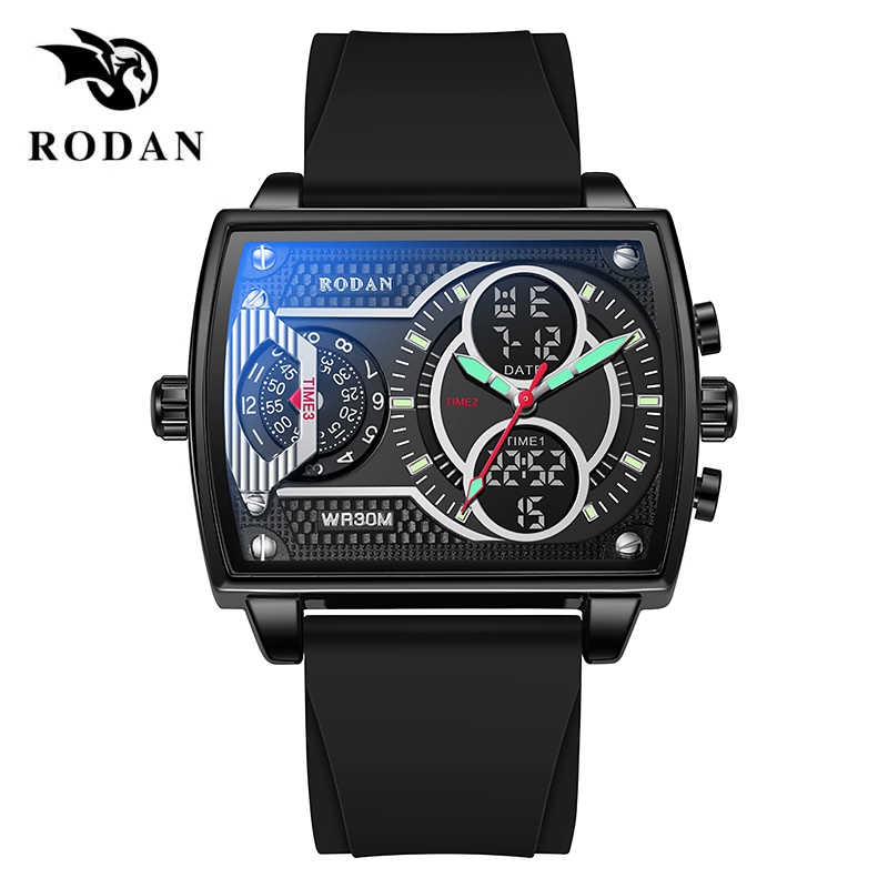 Jual RODAN 8005 JAM TANGAN OLAHRAGA ANTI AIR ANTI KARAT FREE BOX TIGA ...