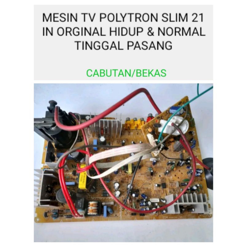 Jual mesin tv digital polytron U slim 21 inch | Shopee Indonesia