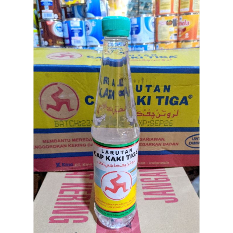 Jual Larutan Cap Kaki Tiga 500ml Shopee Indonesia