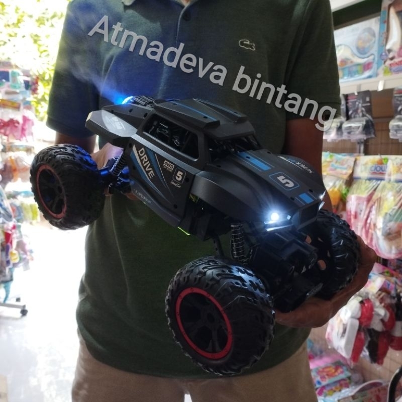 Jual mainan mobil remote RC 2speed bisa pelan dan kencang 4x4 mobil