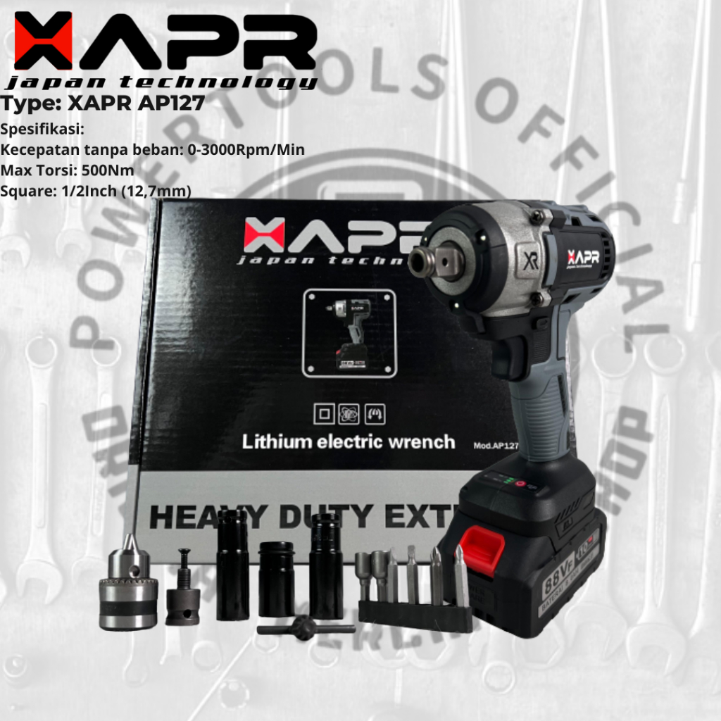 Jual Bor Impact Wrench Garansi Resmi Thn Xr Nm Ap Xapr Japan