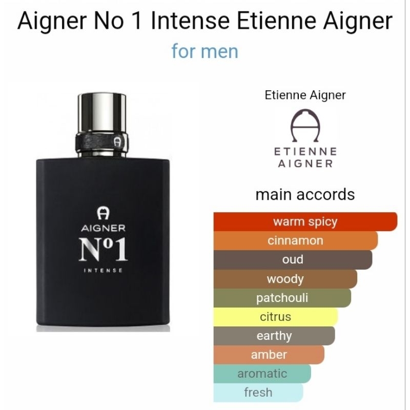 Jual aigner no 1 intense edt 100ml for men Shopee Indonesia