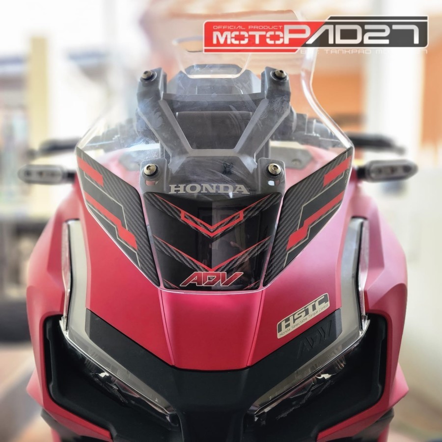 Jual Stiker Visor ADV 160 Sticker Windshield ADV 160 Resin | Shopee ...