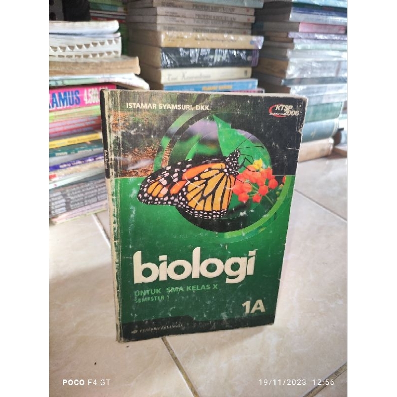 Jual BUKU BIOLOGI 1A UNTUK KLS 10 SMA KTSP ERLANGGA | Shopee Indonesia