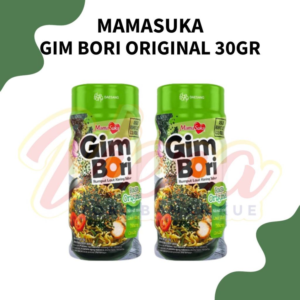 Jual Mamasuka Gim Bori Rumput Laut Nori Tabur Gr Original Shopee