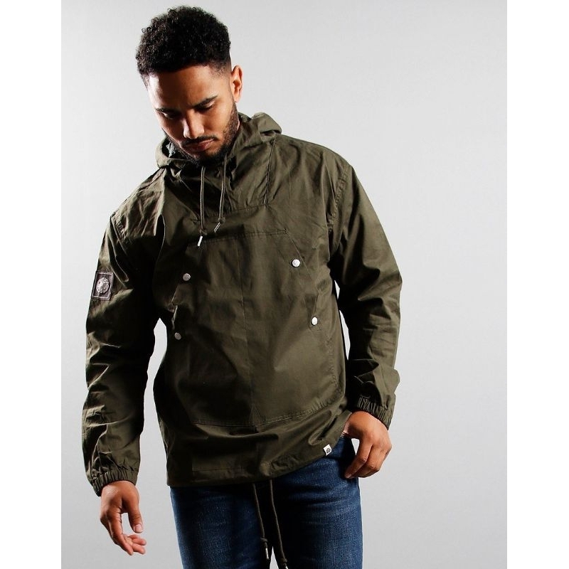 Wl05 Cotton Overhead Jacket Pretty Green Over Head Jackets 