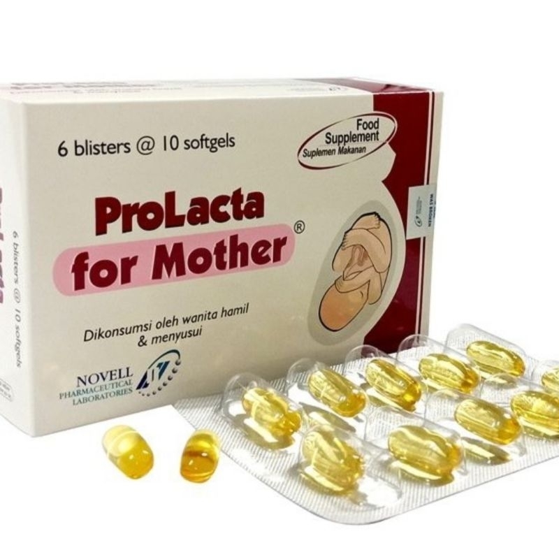 Jual Prolacta For Mother Strip isi 10 Softgels | Shopee Indonesia