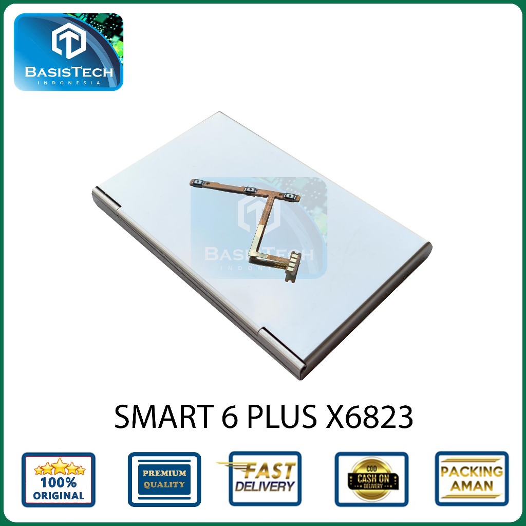 Jual FLEXIBLE ON OFF VOLUME INFINIX SMART 6 PLUS X6823 ORIGINAL QUALITY ...