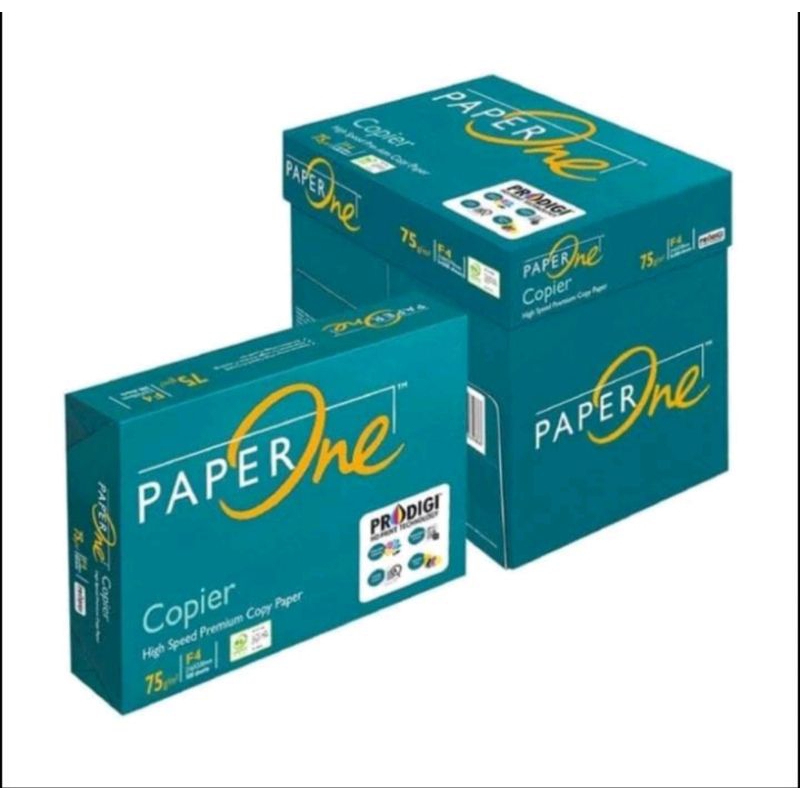 Jual Kertas A4 75gr paper one (perbox isi 5 rim) | Shopee Indonesia