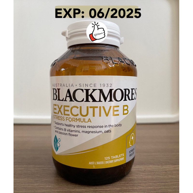 Jual Blackmores Executive B Stress Formula 125 Tablets | Shopee Indonesia