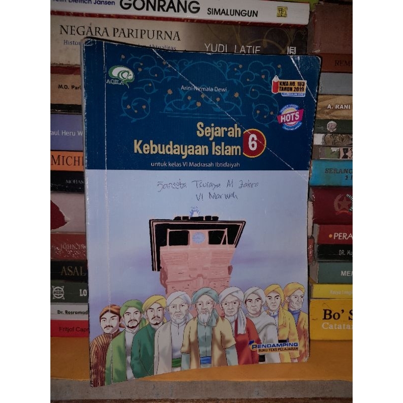 Jual SEJARAH KEBUDAYAAN ISLAM 6 UNTUK KELAS 6 MADRASAH IBTIDAIYAH ...