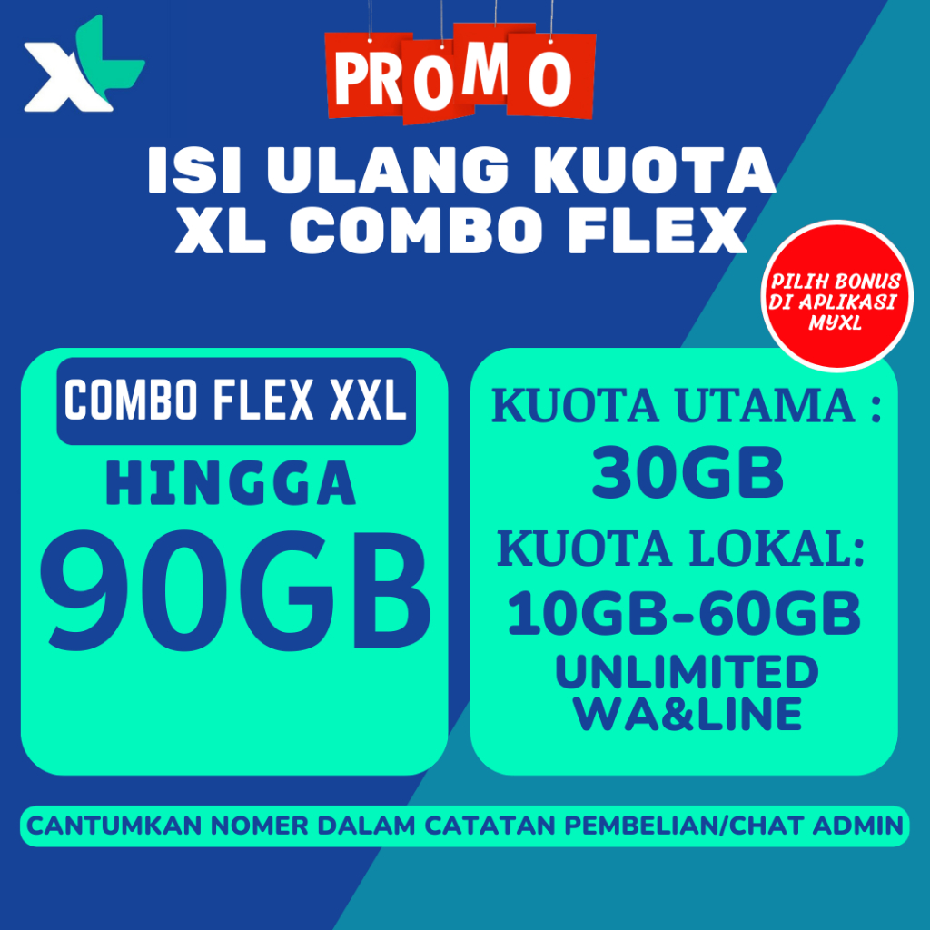 Jual TERMURAH PAKET XL COMBO FLEX,PAKET COMBO X-TRA,PAKET MINI & HOTROD ...