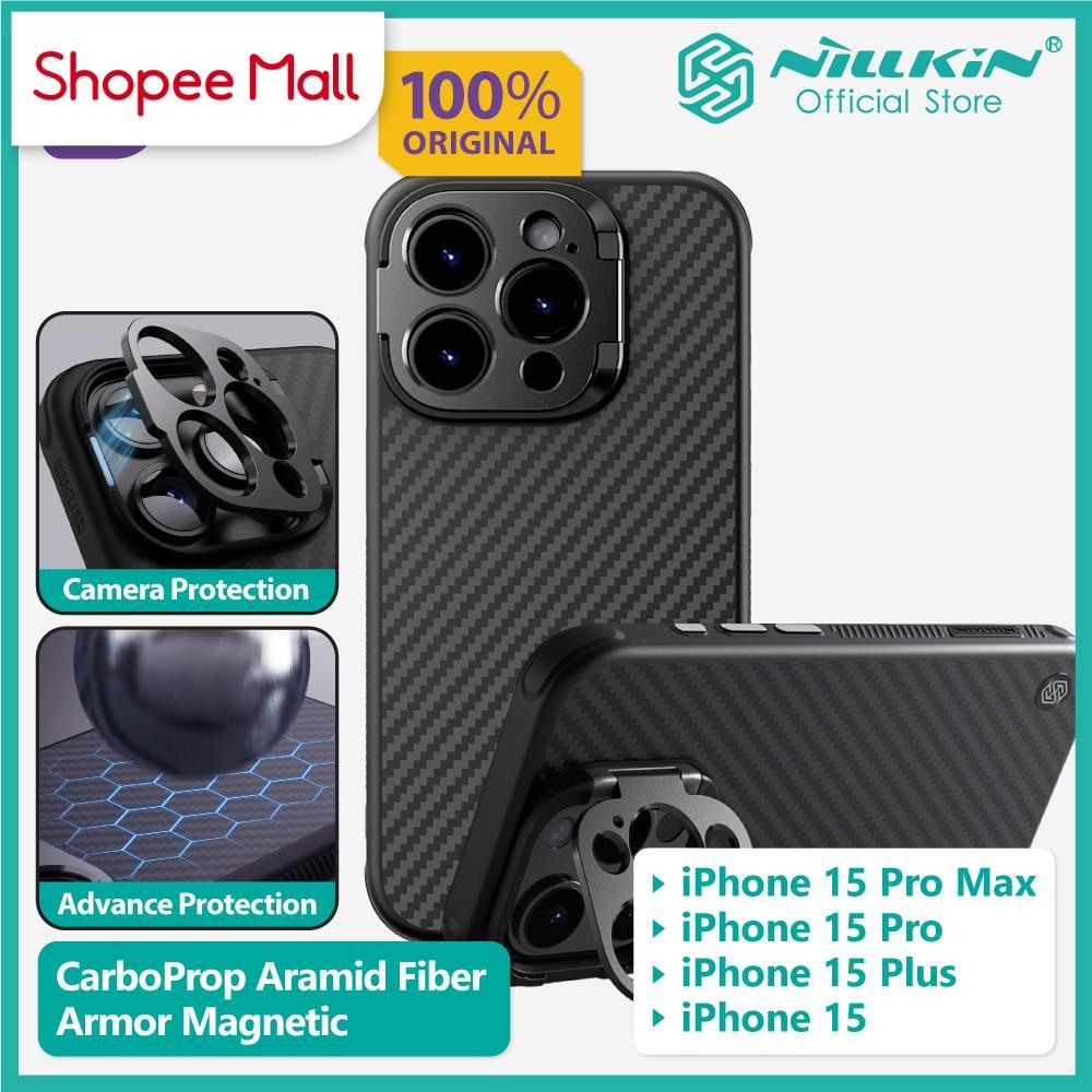 Jual Case iPhone 15 Pro Max / 15 Pro / 15 Plus / 15 Nillkin CarboProp