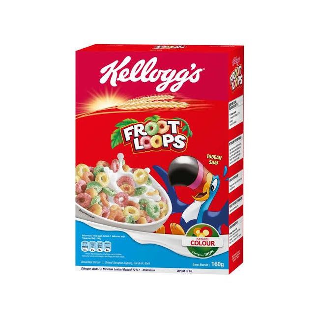 Jual Kellogs Froot Loops Gram Sereal Kellog Shopee Indonesia