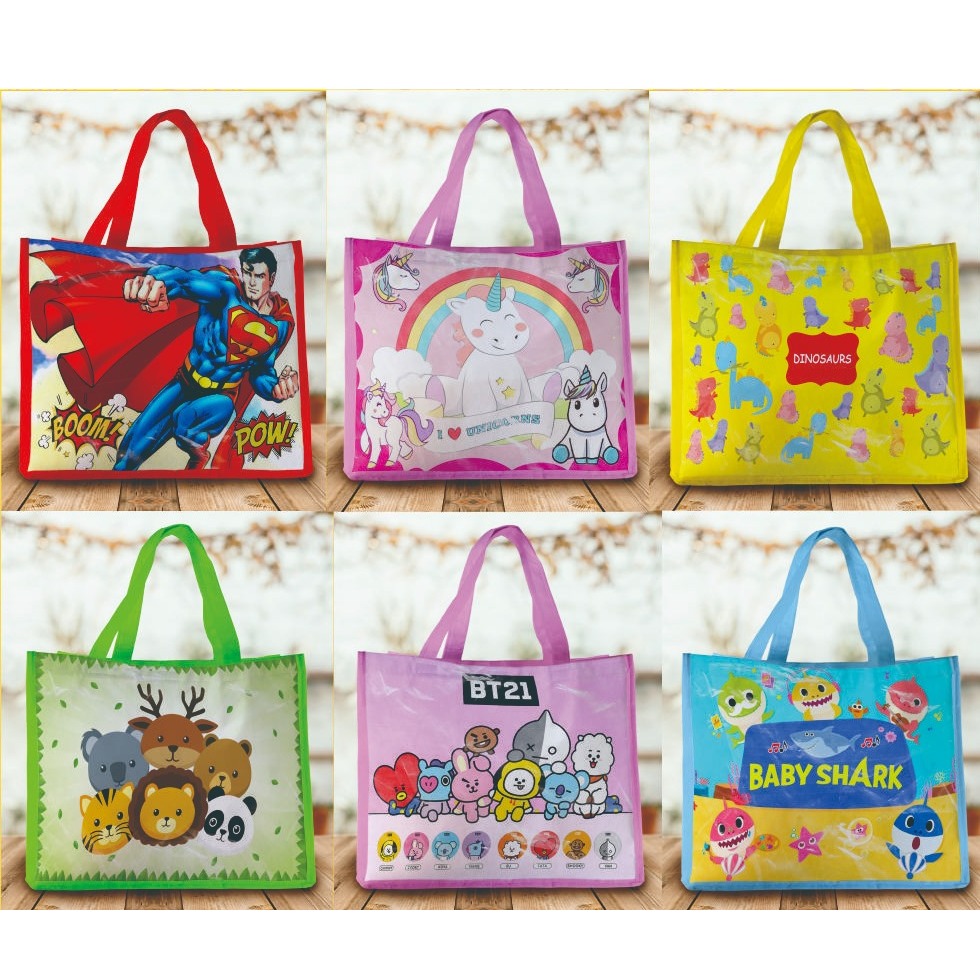 Jual MMT/TAS ULANG TAHUN/TAS SOUVENIR/HAMPERS/TAS MURAH/GOODIE BAG/TAS