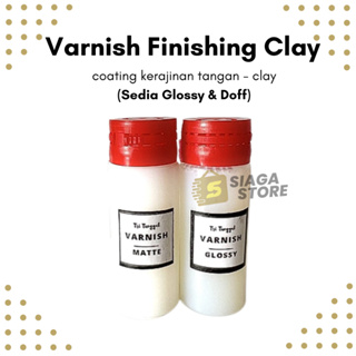 Jual Wimpy Varnish Polymer Clay Glaze Sealer pelapis clay bahan clay craft  bahan kerajinan tangan