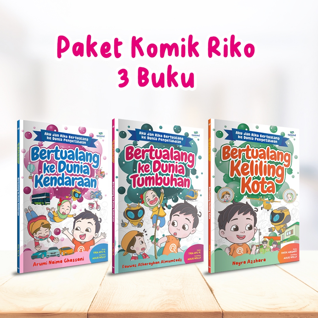 Jual Paket 3 Komik Riko Special The Series - Buku Anak Bergambar Full ...