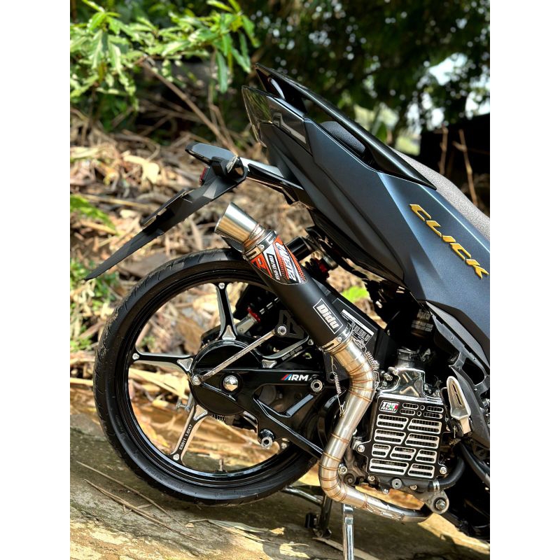 Jual Knalpot Samlong Original Wenz Muffler Free Breket Tiang Vario Beat Scoopy Mio Nmax Pcx