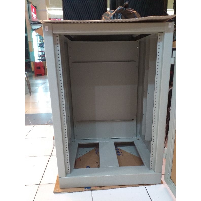 Jual Rack TOA System 15U+pintu | Rack PA System 15U+pintu | Rack audio ...