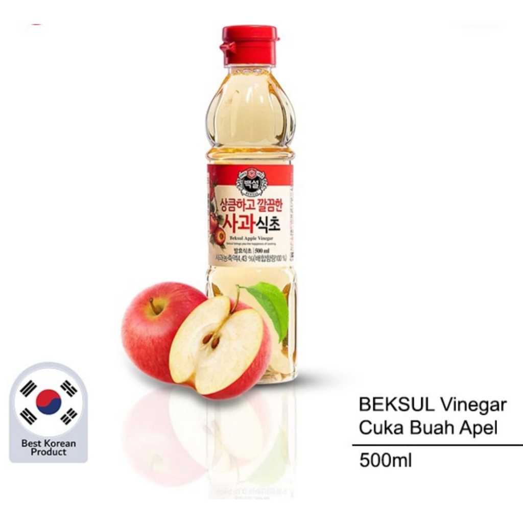 Jual BEKSUL APPLE VINEGAR / CUKA APEL BEKSUL500ML IMPORT KOREA Shopee