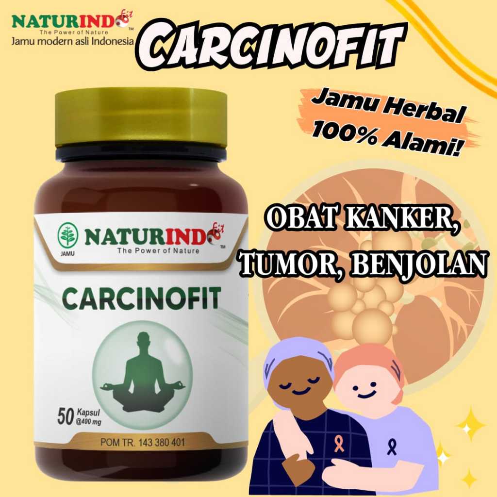 Jual Herbal Carcinofit Naturindo Obat Herbal Kanker Paling Ampuh Menghambat Pertumbuhan Sel