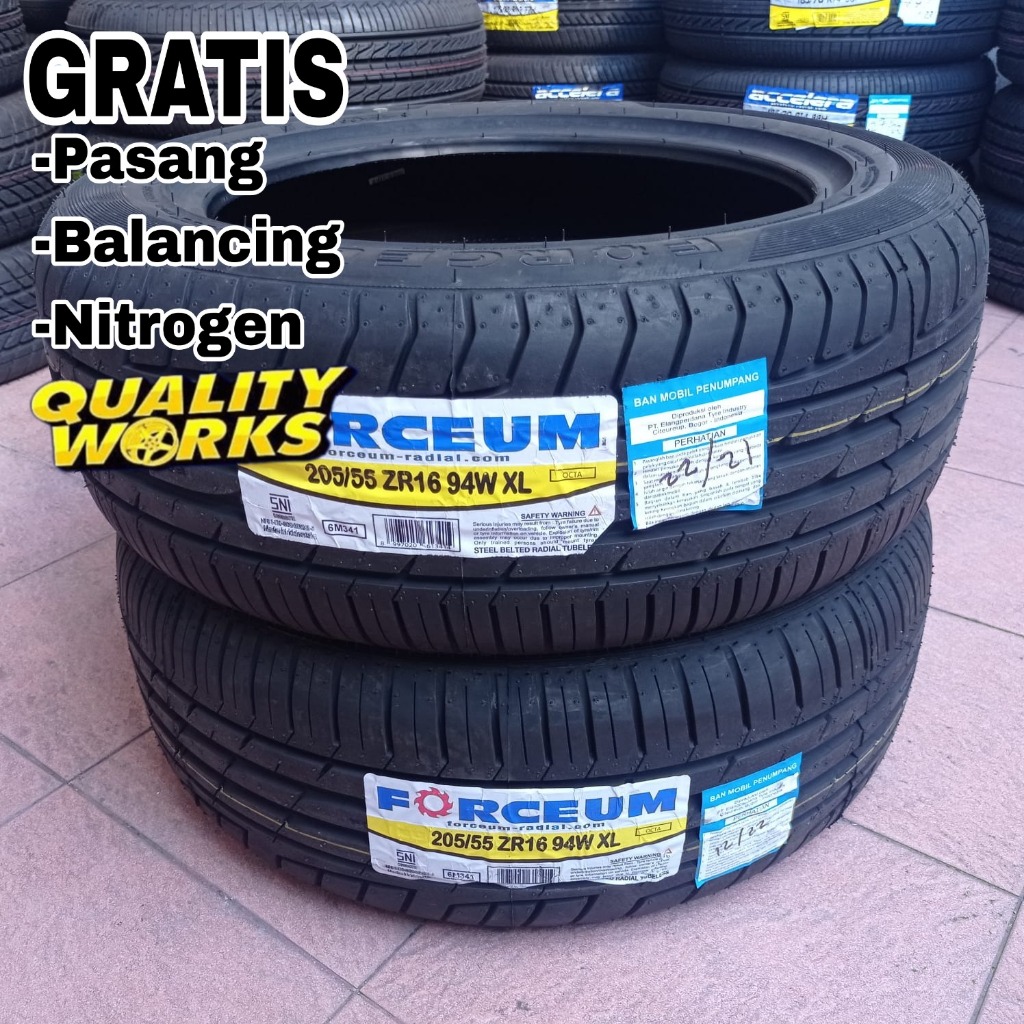 Jual BAN MOBIL XPANDER R16 FORCEUM 205 55 R16 OCTA | Shopee Indonesia
