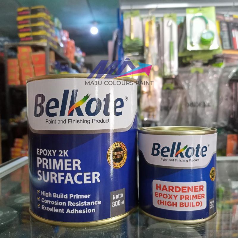 Jual Belkote Epoxy Primer Surfacer Liter Shopee Indonesia