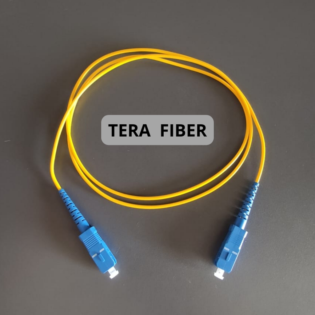 Jual Patchcord Fiber Optic SC UPC Simplex 1 Meter 2mm | Shopee Indonesia
