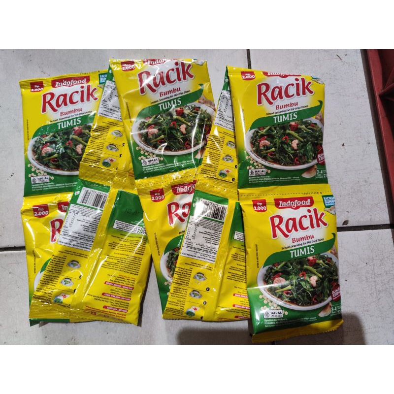 Jual INDOFOOD RACIK BUMBU TUMIS PER RENCENG | Shopee Indonesia