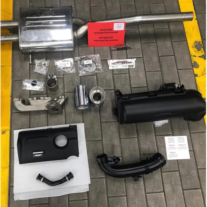 Jual Original MINI Cooper R56 R57 R58 R59 JCW Tuning Kit Exhaust System