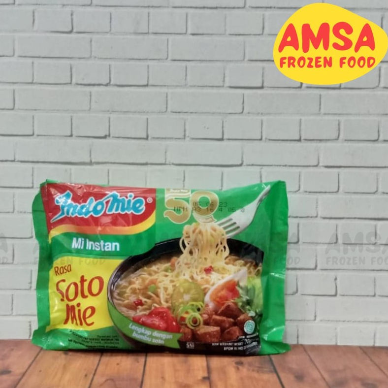 Jual Indomie Kuah Rasa Soto Mie 70 gr / Mi Rebus Soto | Shopee Indonesia