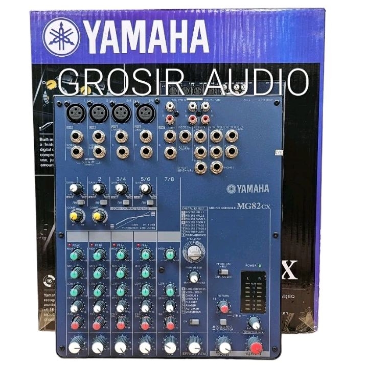 Jual MIXER YAMAHA MG82CX ,MIXER YAMAHA 8CHANNEL Shopee Indonesia